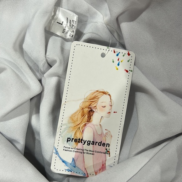 PRETTYGARDEN Swimsuit U Neck Tummy Control Swimwear Slimming Strap Backless - Picture 5 of 5